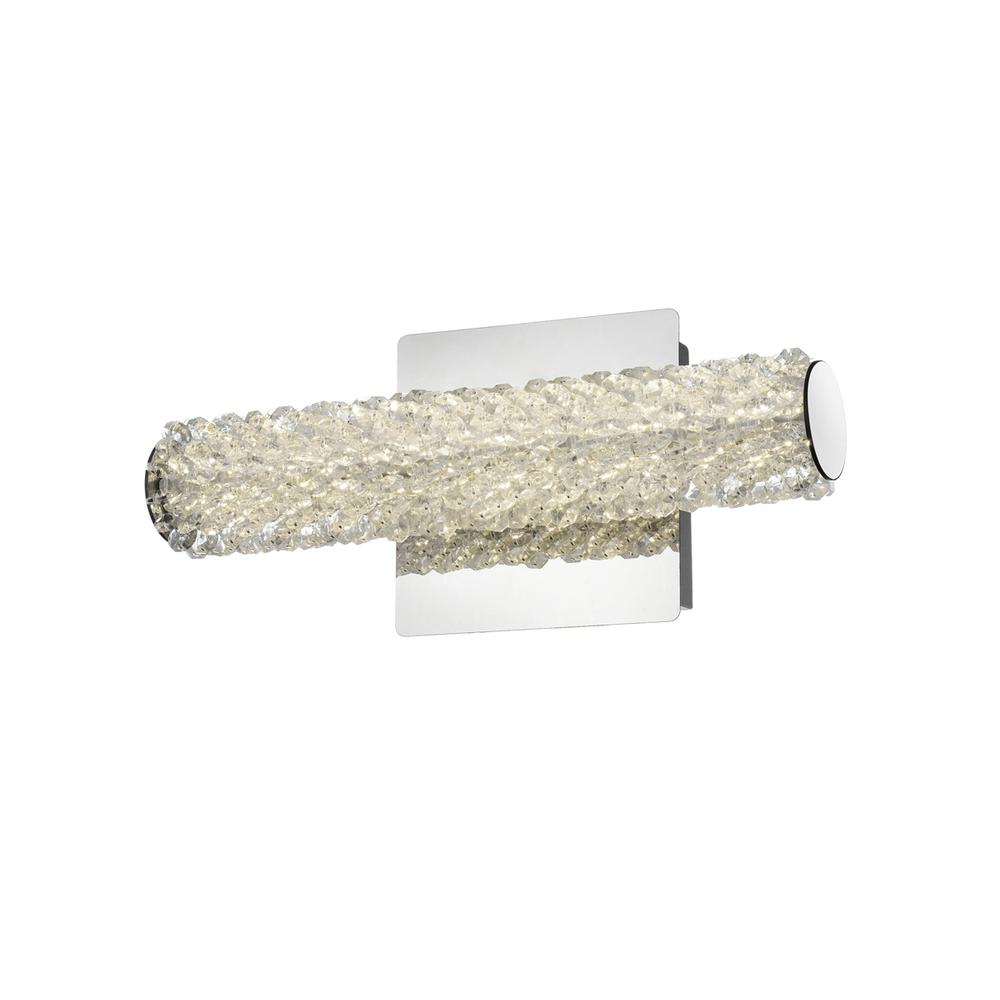 Bowen 12 inch Adjustable LED Wall Sconce in Chrome. Picture 3
