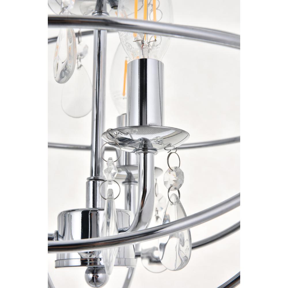 Wallace 3 light Chrome Pendant. Picture 8