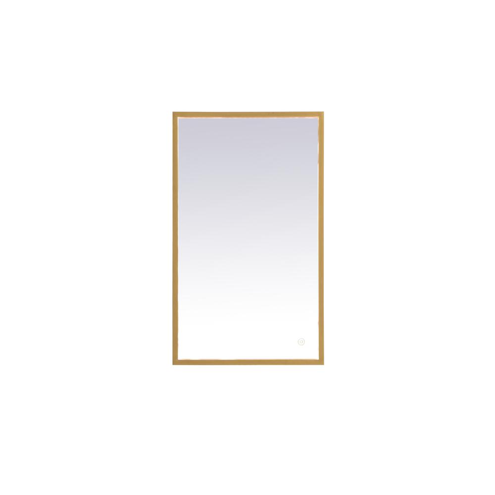 Pier 18x30 inch LED mirror with adjustable color temperature. Picture 7