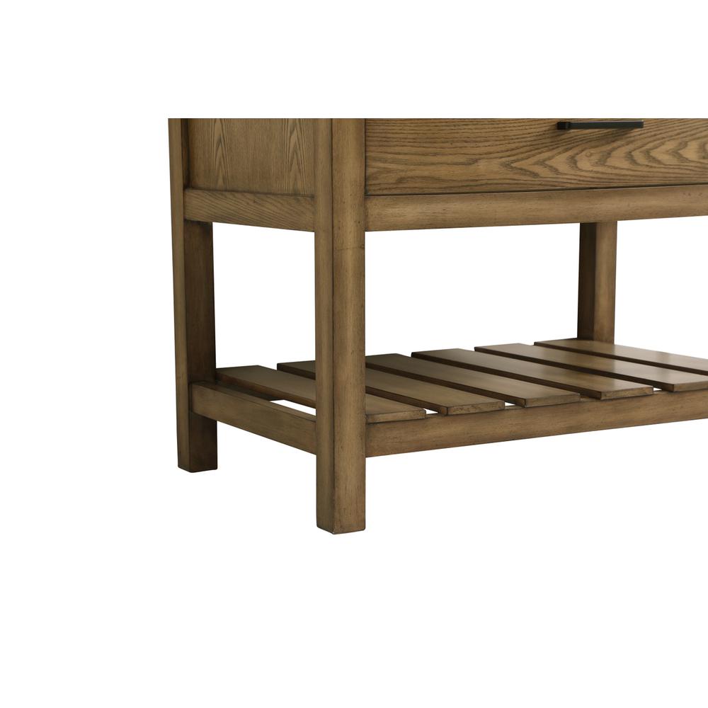36 inch Single bathroom vanity in driftwood. Picture 13