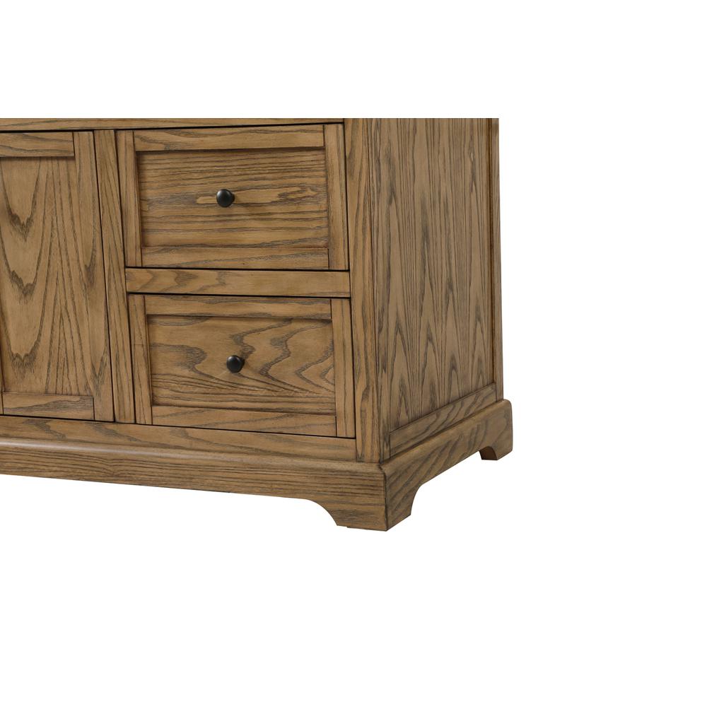 60 inch Single bathroom vanity in driftwood. Picture 13