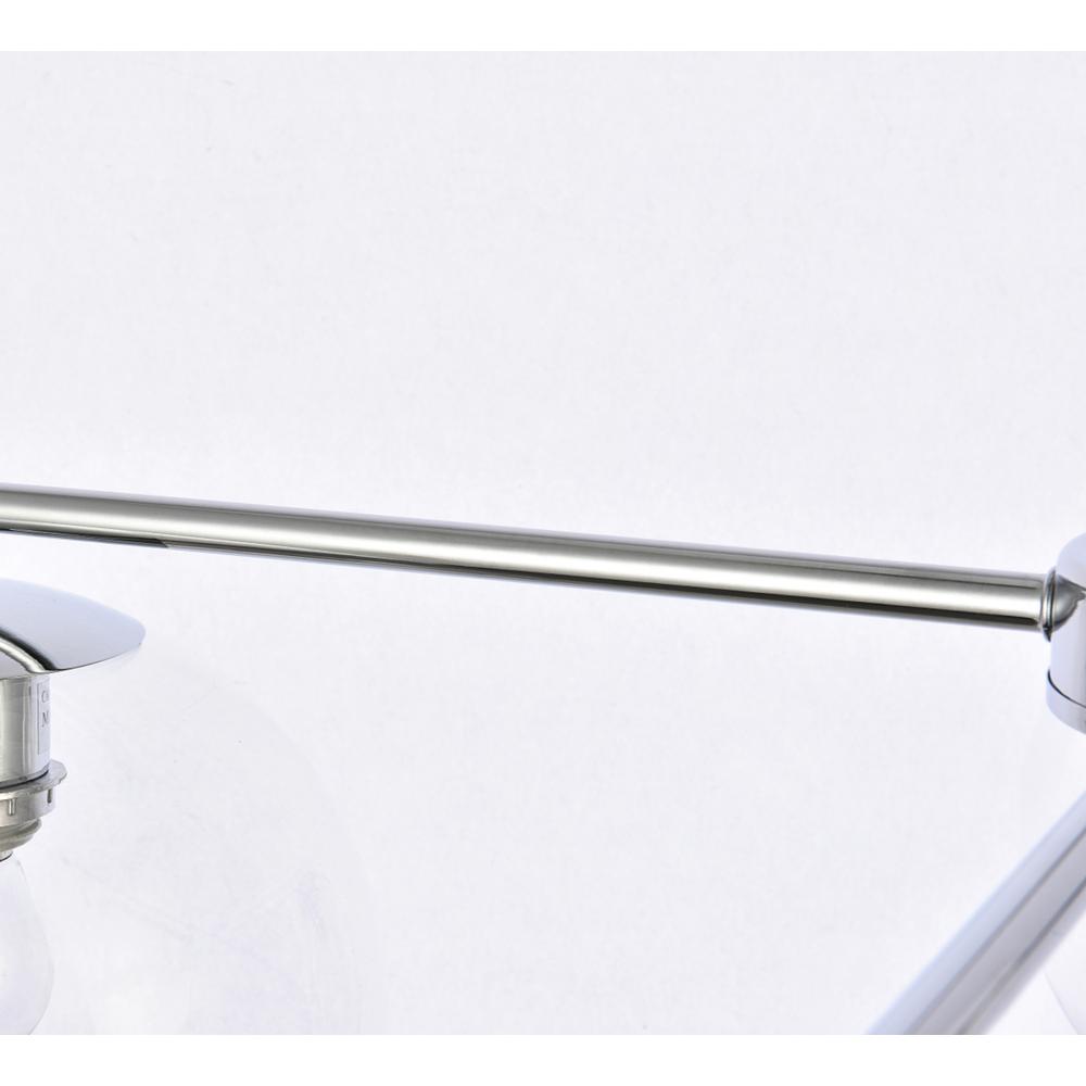 Opus 4 lights chrome pendant. Picture 5