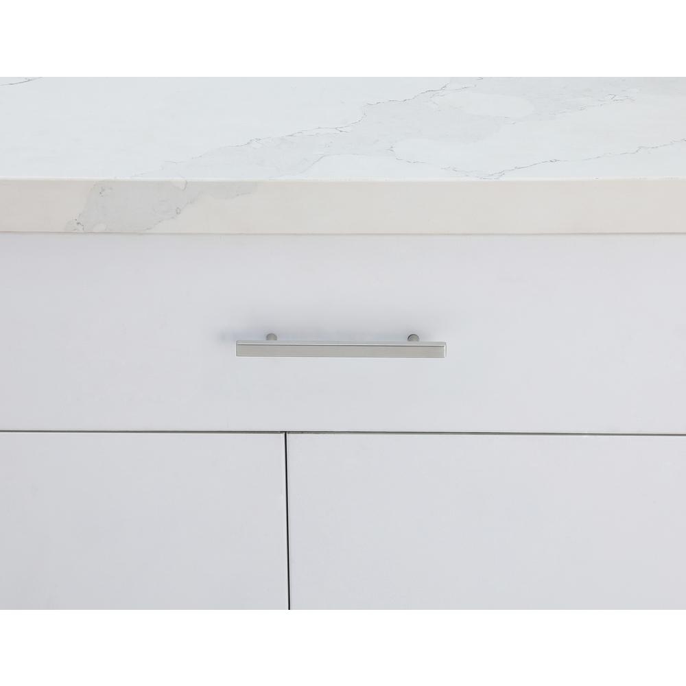 Dior 5" Center to Center Brushed Nickel Bar Pull Multipack (set of 10). Picture 6
