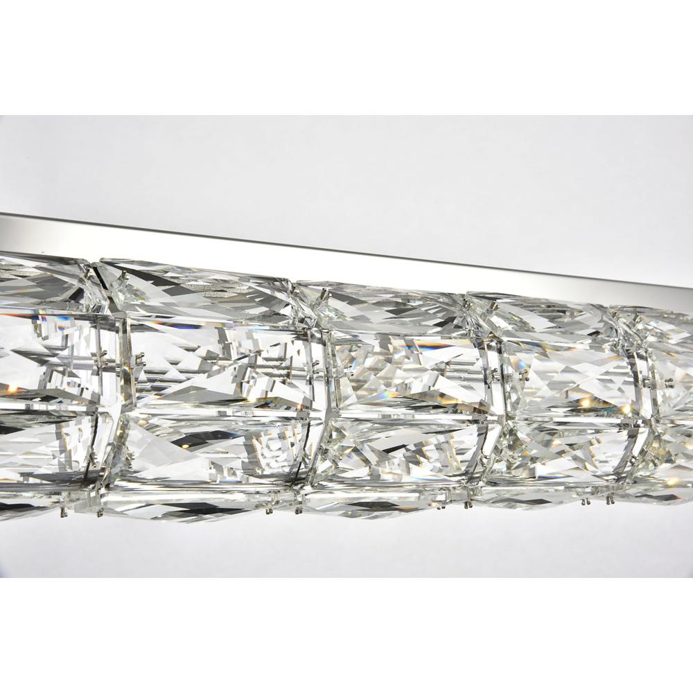 Valetta Integrated LED chip light Chrome Chandelier Clear Royal Cut Crystal. Picture 3