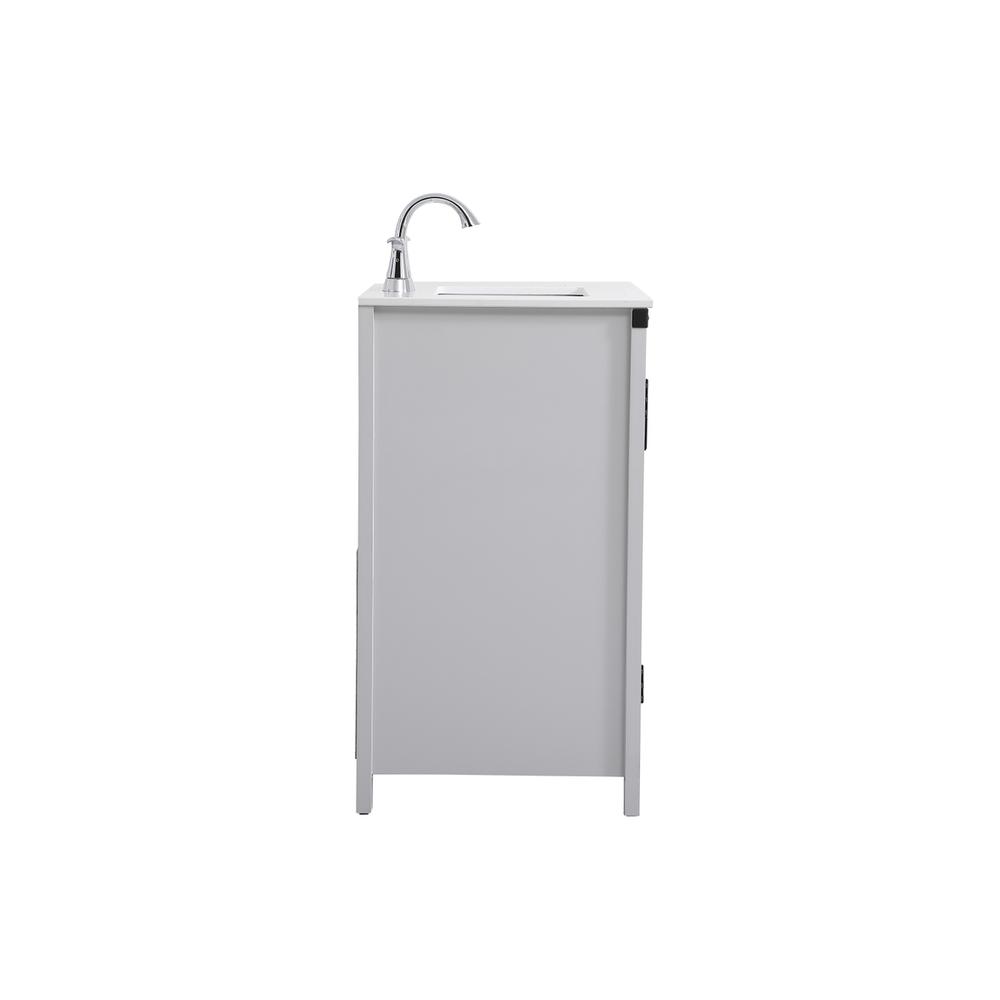 36 inch bathroom vanity in Grey. Picture 13