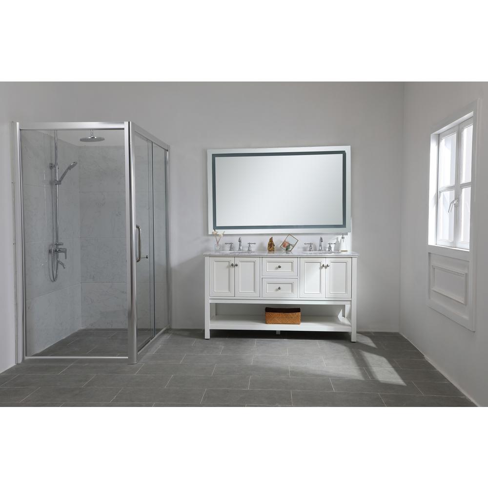 Helios 36in x 60in Hardwired LED mirror. Picture 9