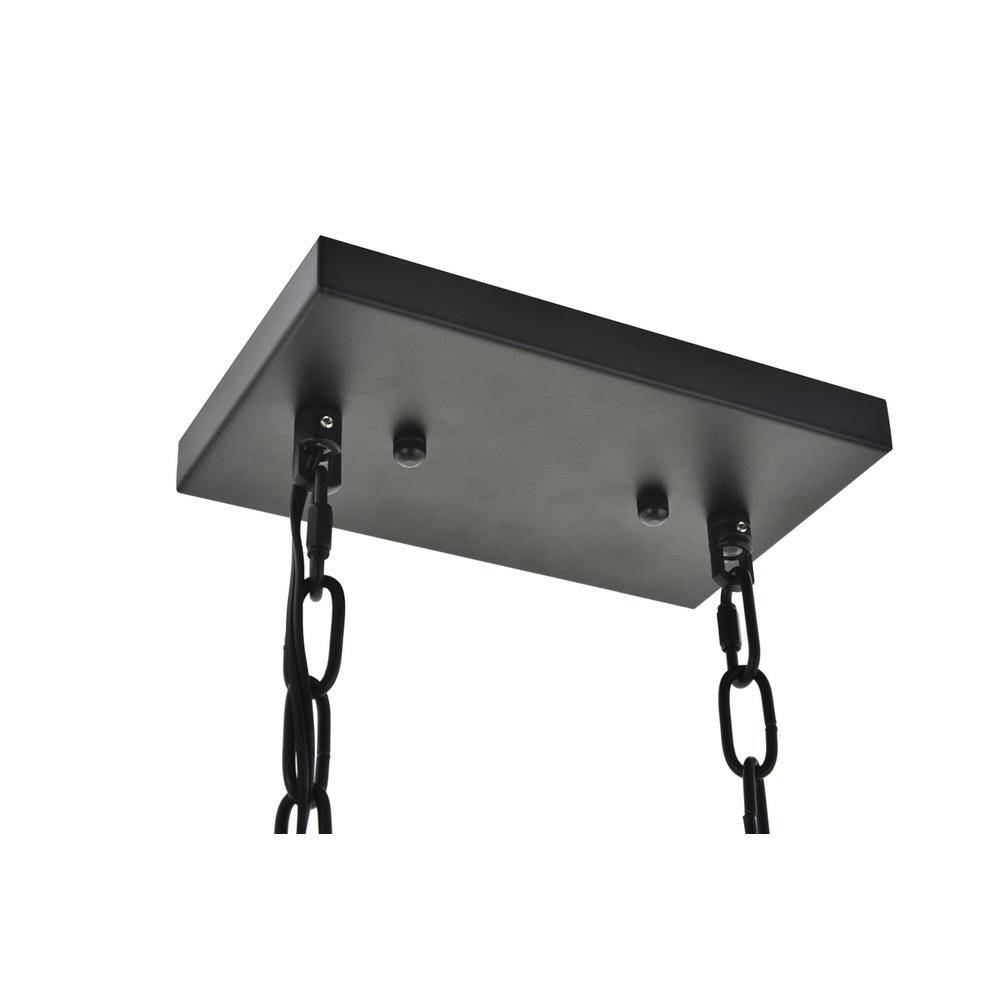 Resolute 3 light black Pendant. Picture 11
