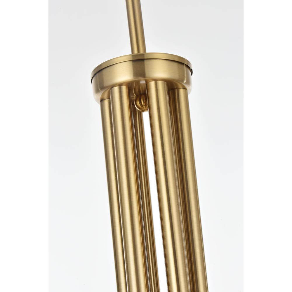 Layne 30 inch chandelier in Gold. Picture 4
