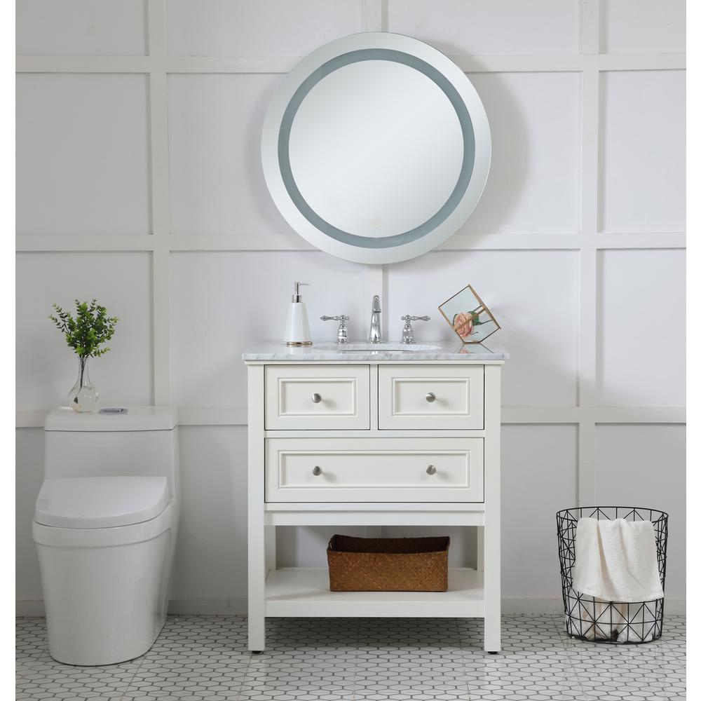 Helios 28 inch Hardwired LED mirror. Picture 8