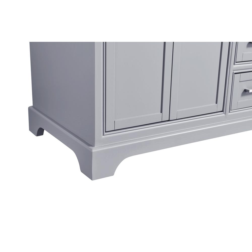 36 In. Single Bathroom Vanity Set In Light Grey. Picture 6