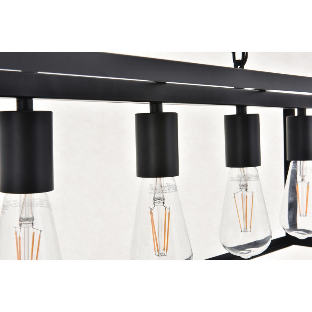 Resolute 5 light black Pendant. Picture 7