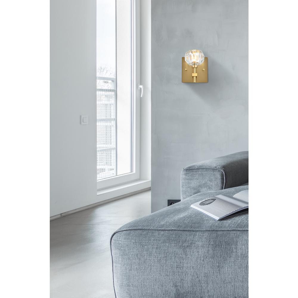 Graham 1 Light Wall Sconce in Gold. Picture 7