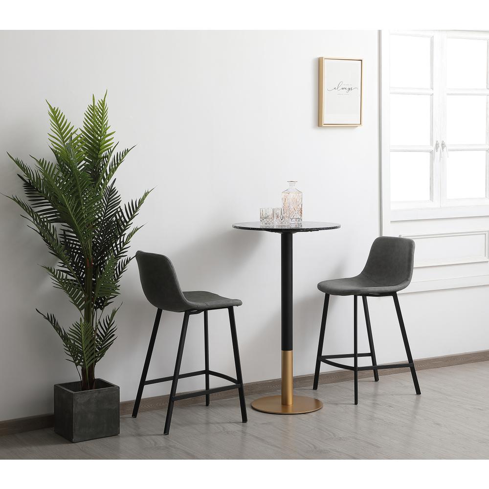 23 inch pub table in black. Picture 2