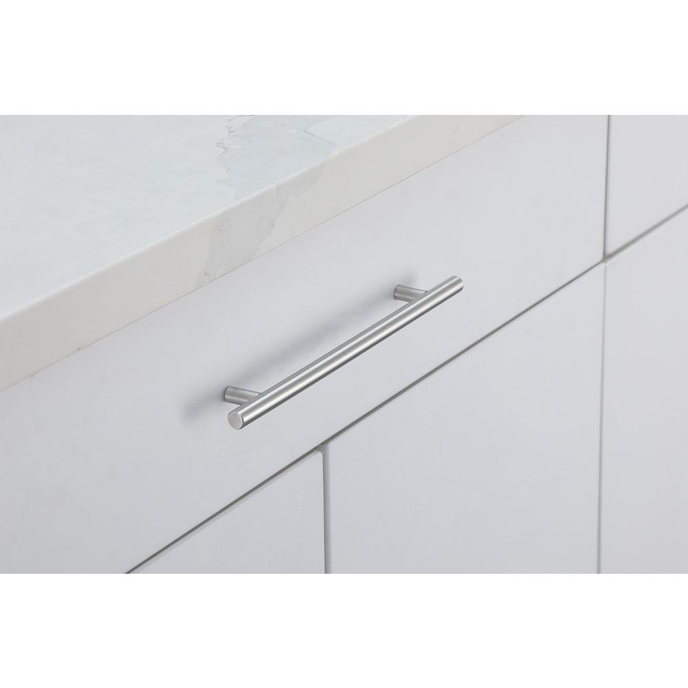 Quinn 7-9/16" Center to Center Brushed Nickel Bar Pull Multipack (set of 10). Picture 2