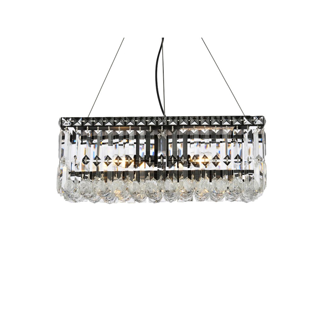Maxime 20 Inch Black Chandelier. Picture 3