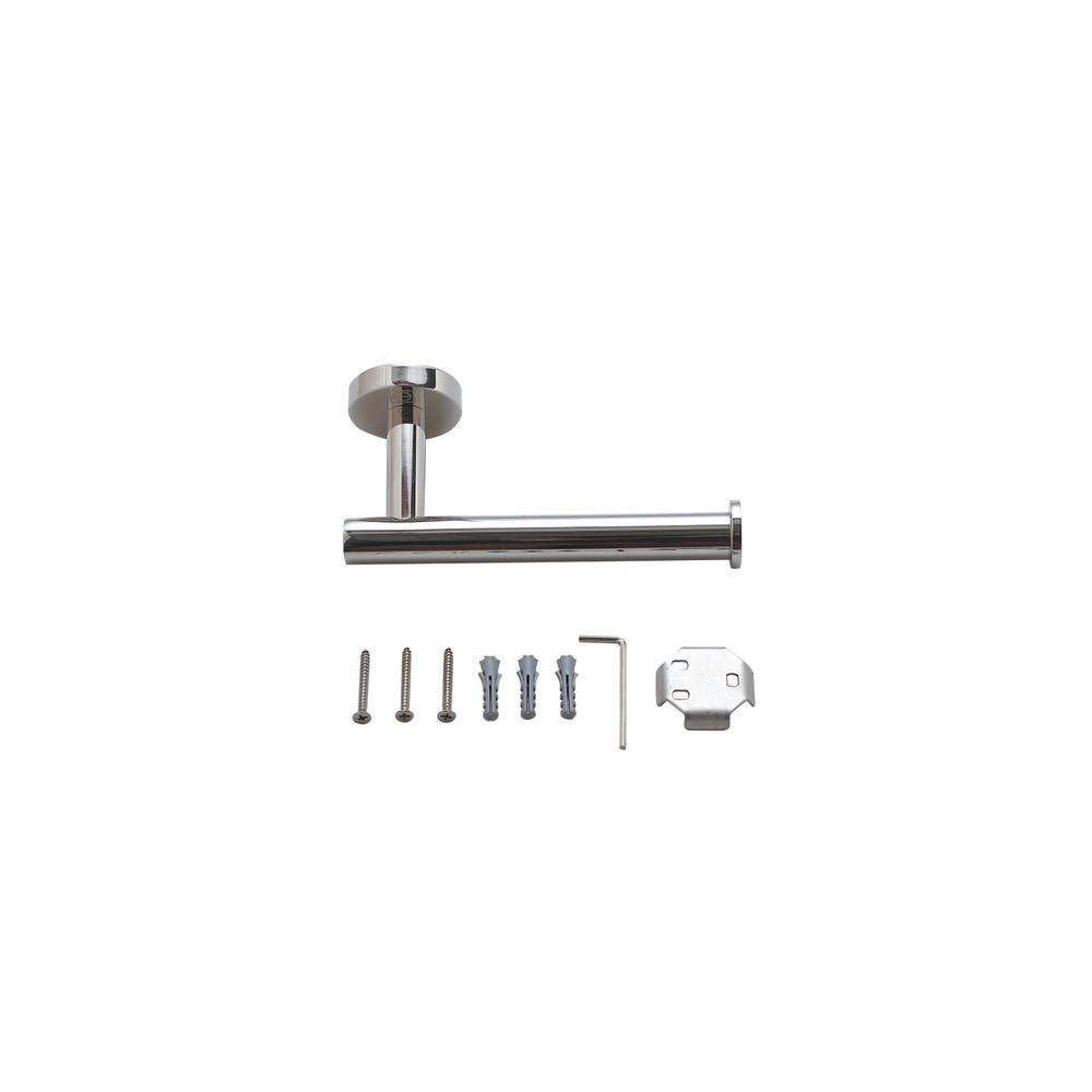 Freya 4-Piece Bathroom Hardware Set in Chrome. Picture 8