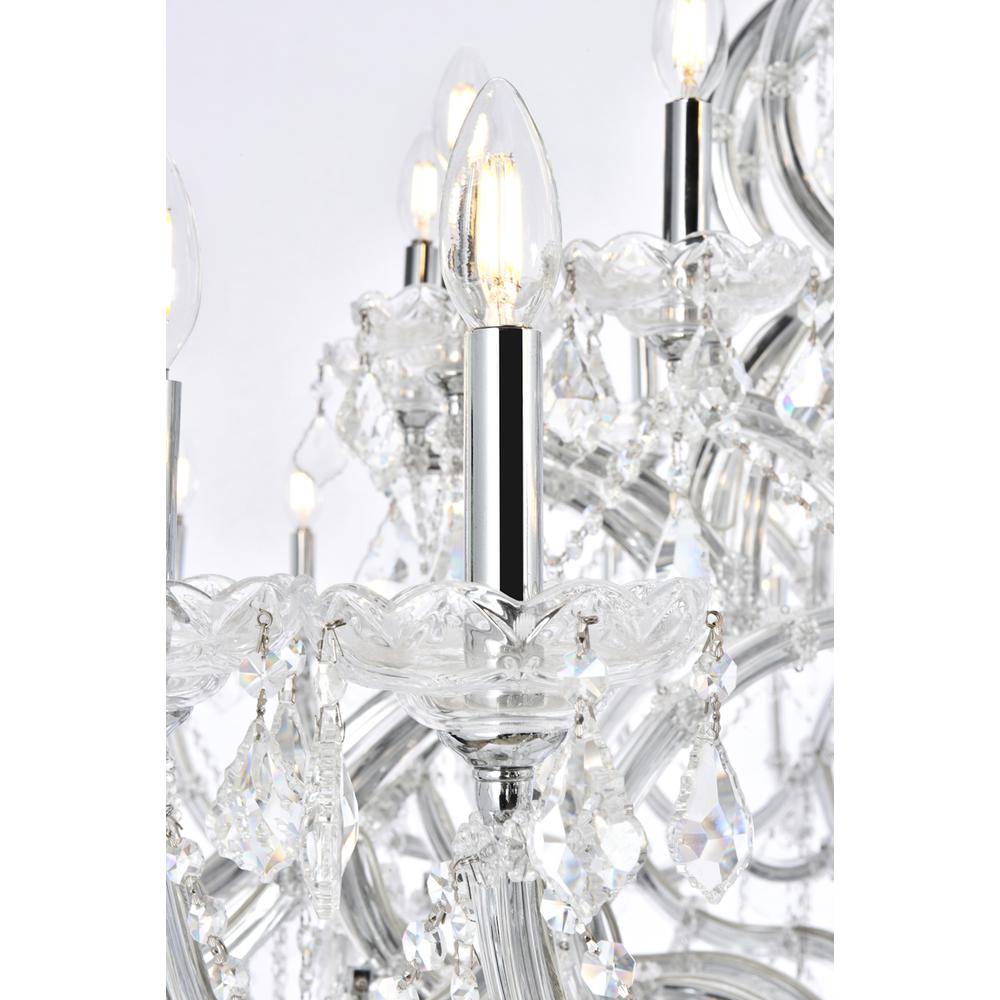 Maria Theresa 49 light Chrome Chandelier Clear Royal Cut Crystal. Picture 4