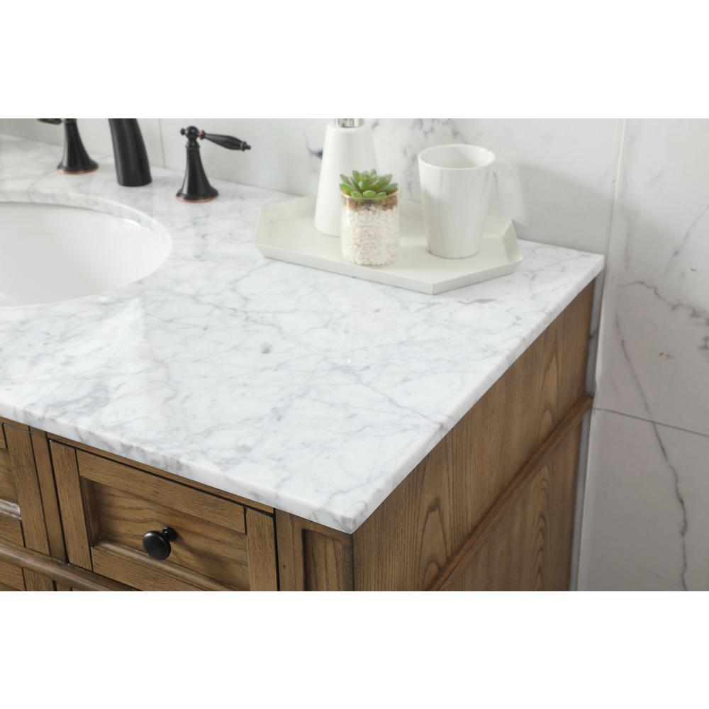48 inch Single bathroom vanity in driftwood. Picture 5