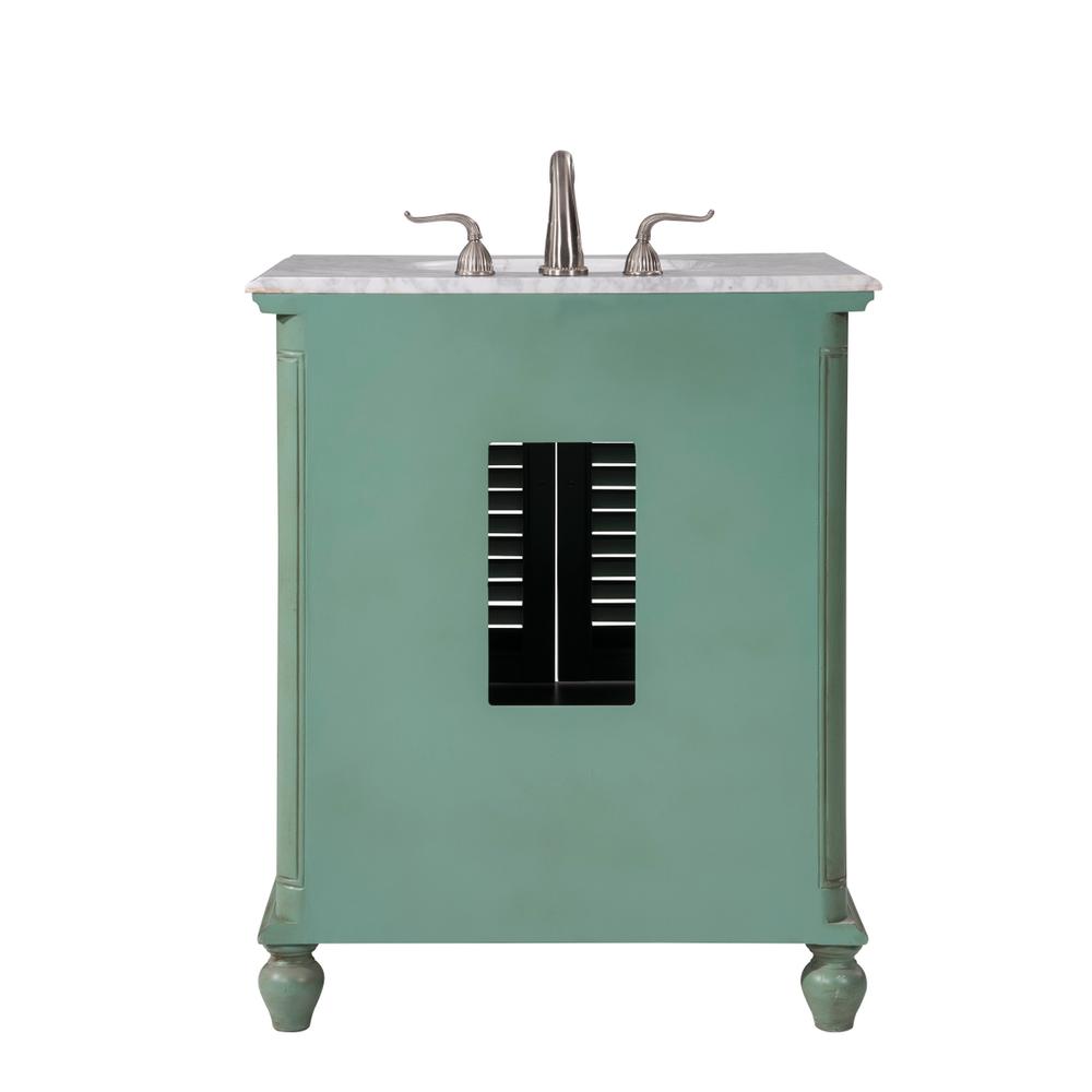 30 In.Single Bathroom Vanity Set In Vintage Mint. Picture 11