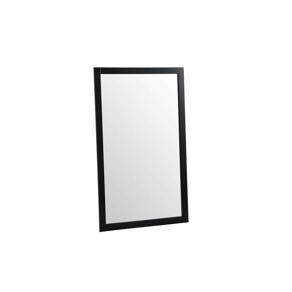 Aqua vanity mirror 60x36 inch in black. Picture 7