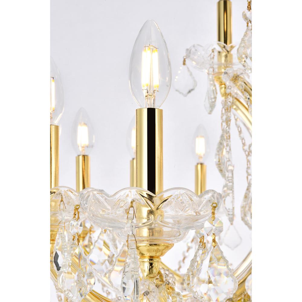 Maria Theresa 49 light Gold Chandelier Clear Royal Cut Crystal. Picture 4