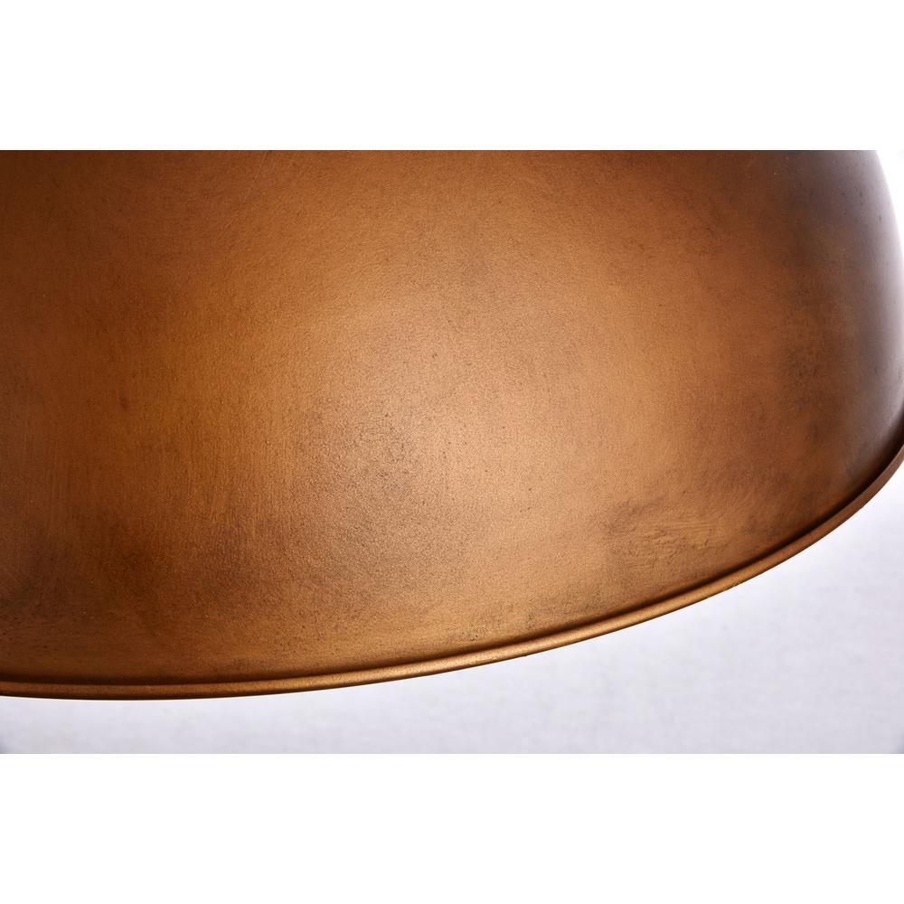 Merce Collection Pendant D20 H12.75 Lt:1 Manual Brass Finish. Picture 4