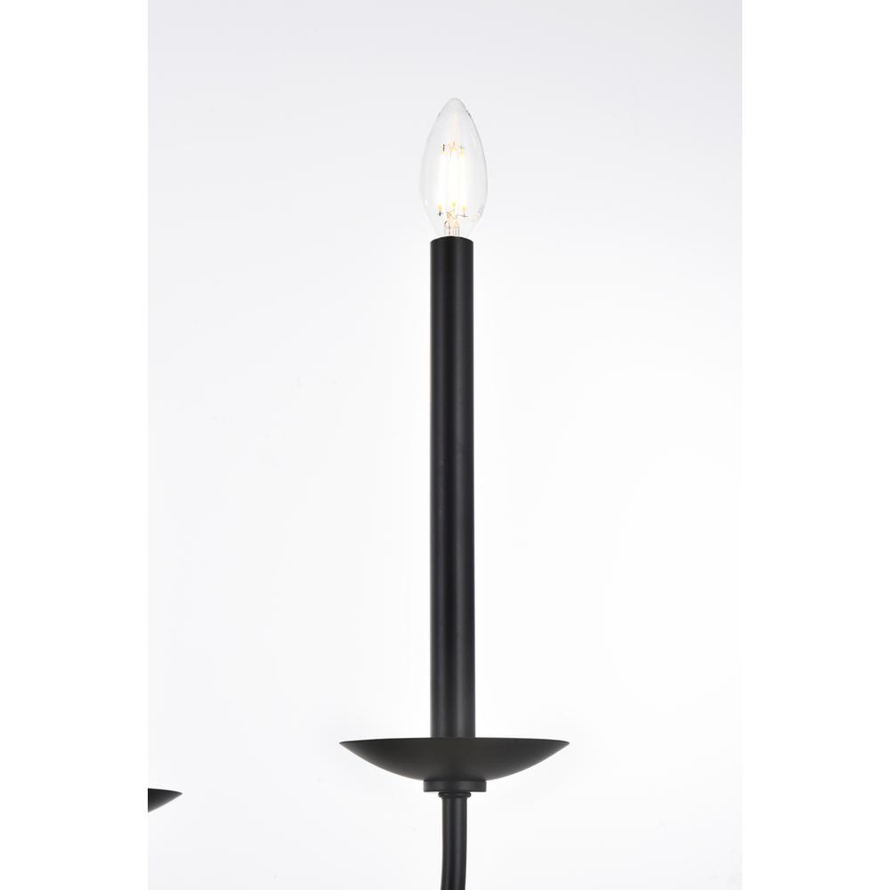 Cohen 42 inch pendant in black. Picture 5