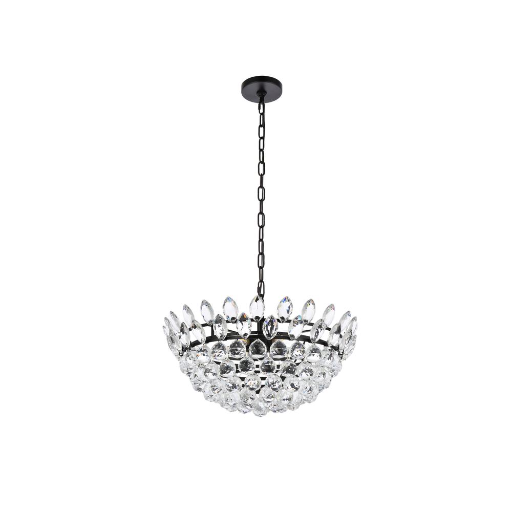 Emilia 20 inch pendant in black. Picture 6