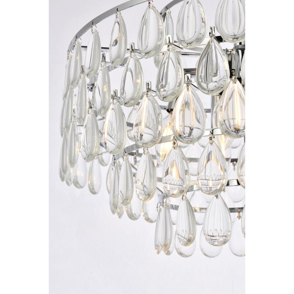 Mila 20 inch pendant in chrome. Picture 4