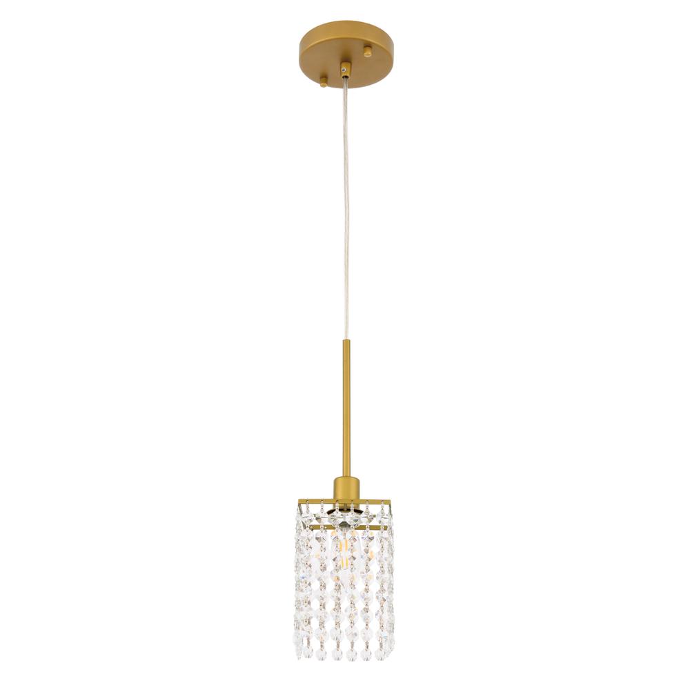 Taylor 1 light Brass Pendant. Picture 4