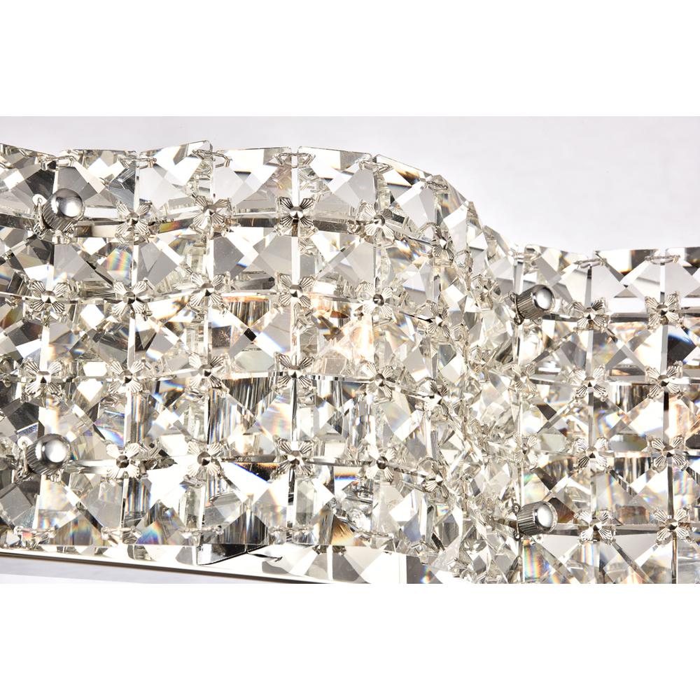 Tate Collection Wall Sconce D20.6 H4.7 Lt:3 Chrome Finish. Picture 3