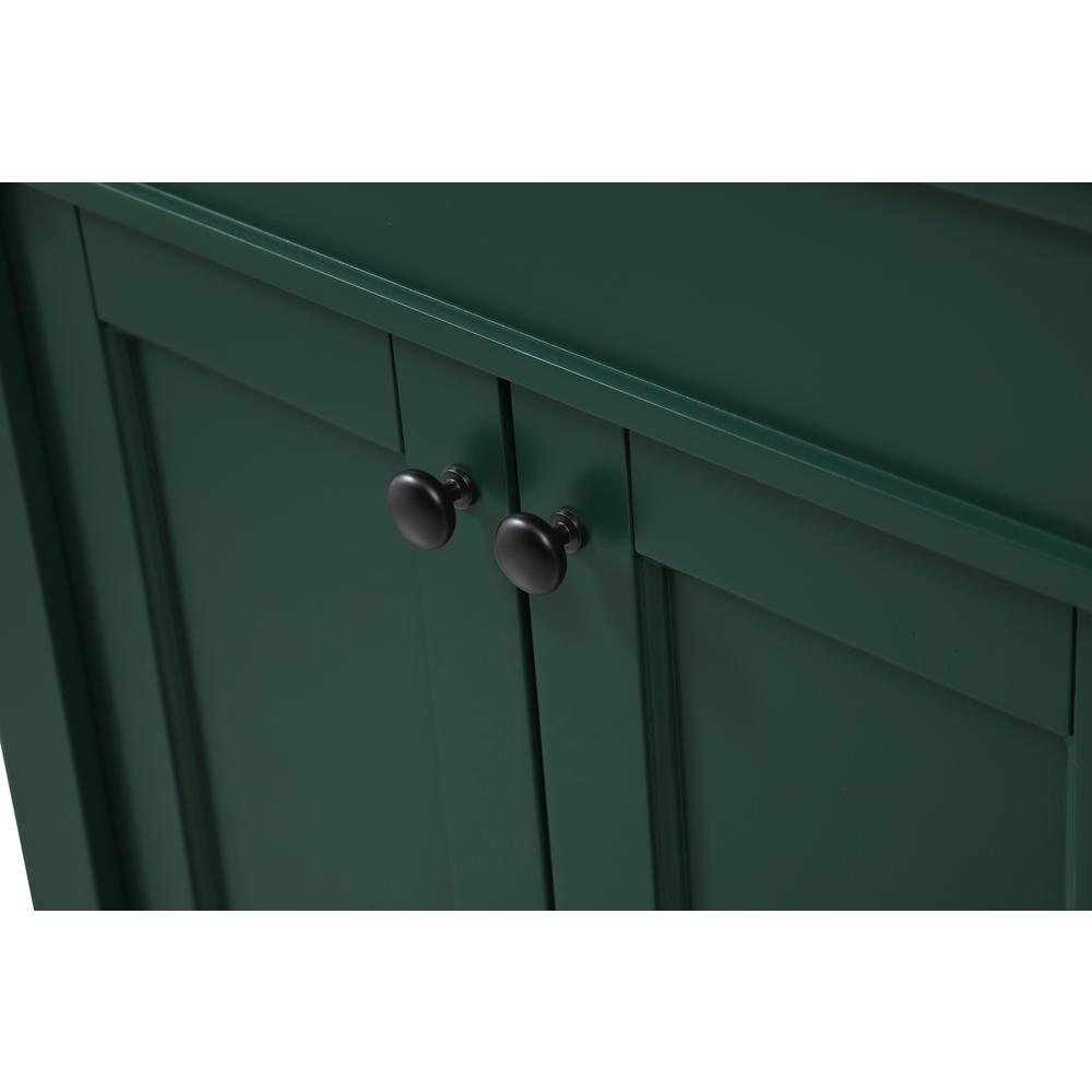 36 inch Single bathroom vanity in green. Picture 12