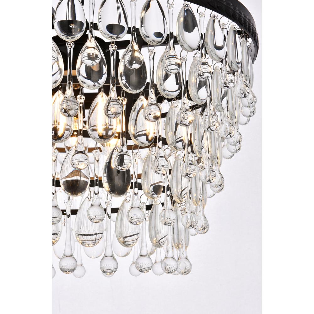 Nordic 5 lights black pendant. Picture 5