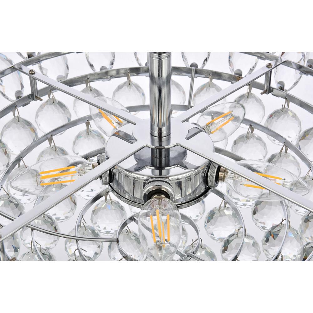 Emilia 20 inch pendant in chrome. Picture 5