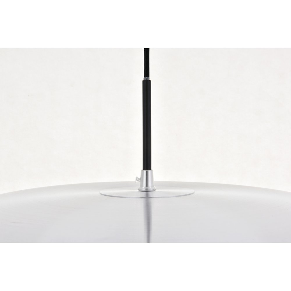 Etude 1 Light Brushed Nickel Pendant. Picture 9
