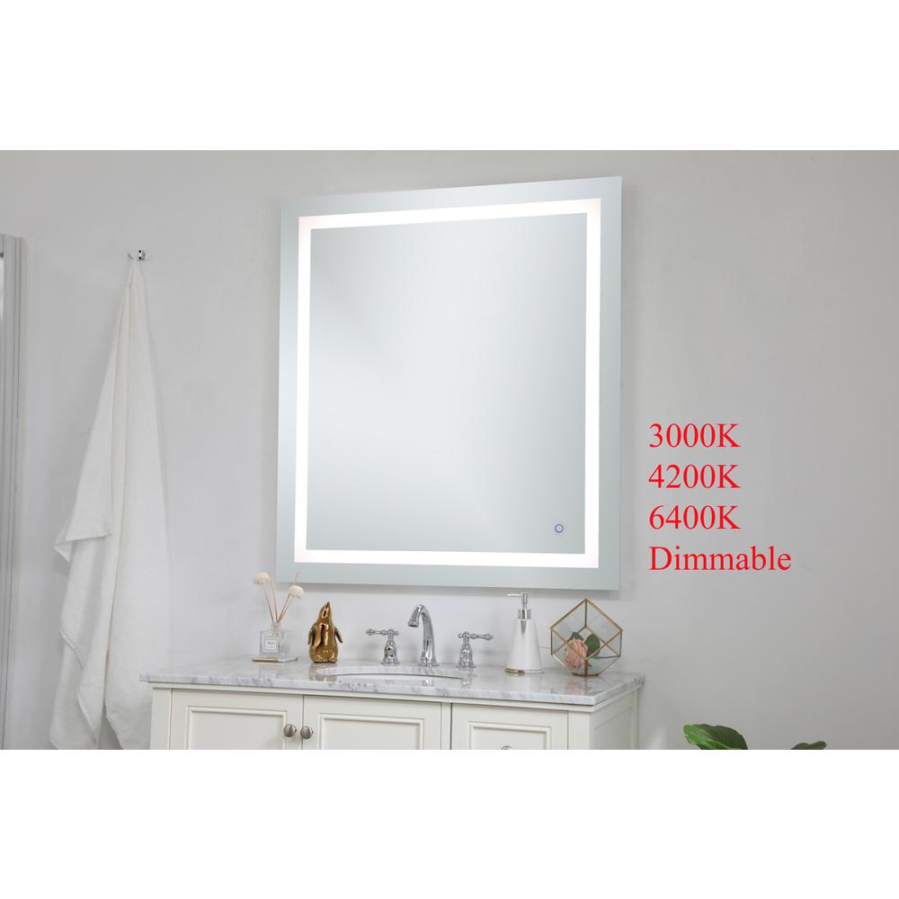 Helios 36in x 40in Hardwired LED mirror. Picture 4