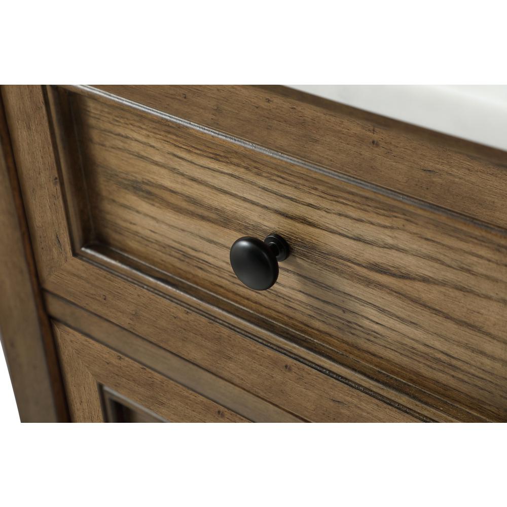 36 inch Single bathroom vanity in driftwood. Picture 12
