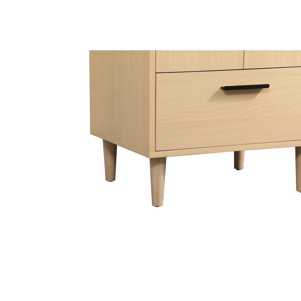 30 inch bathroom vanity in Maple with backsplash. Picture 13