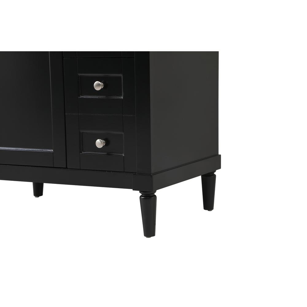 32 inch Single bathroom vanity in black. Picture 13