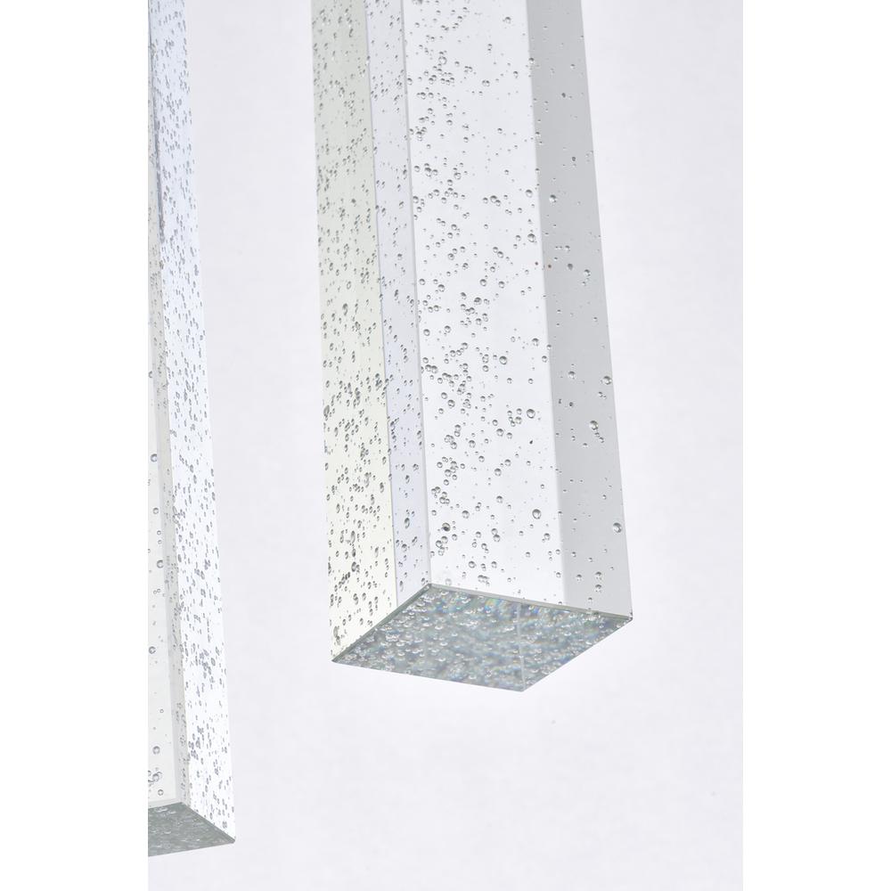 Weston 10 lights pendant in chrome. Picture 4