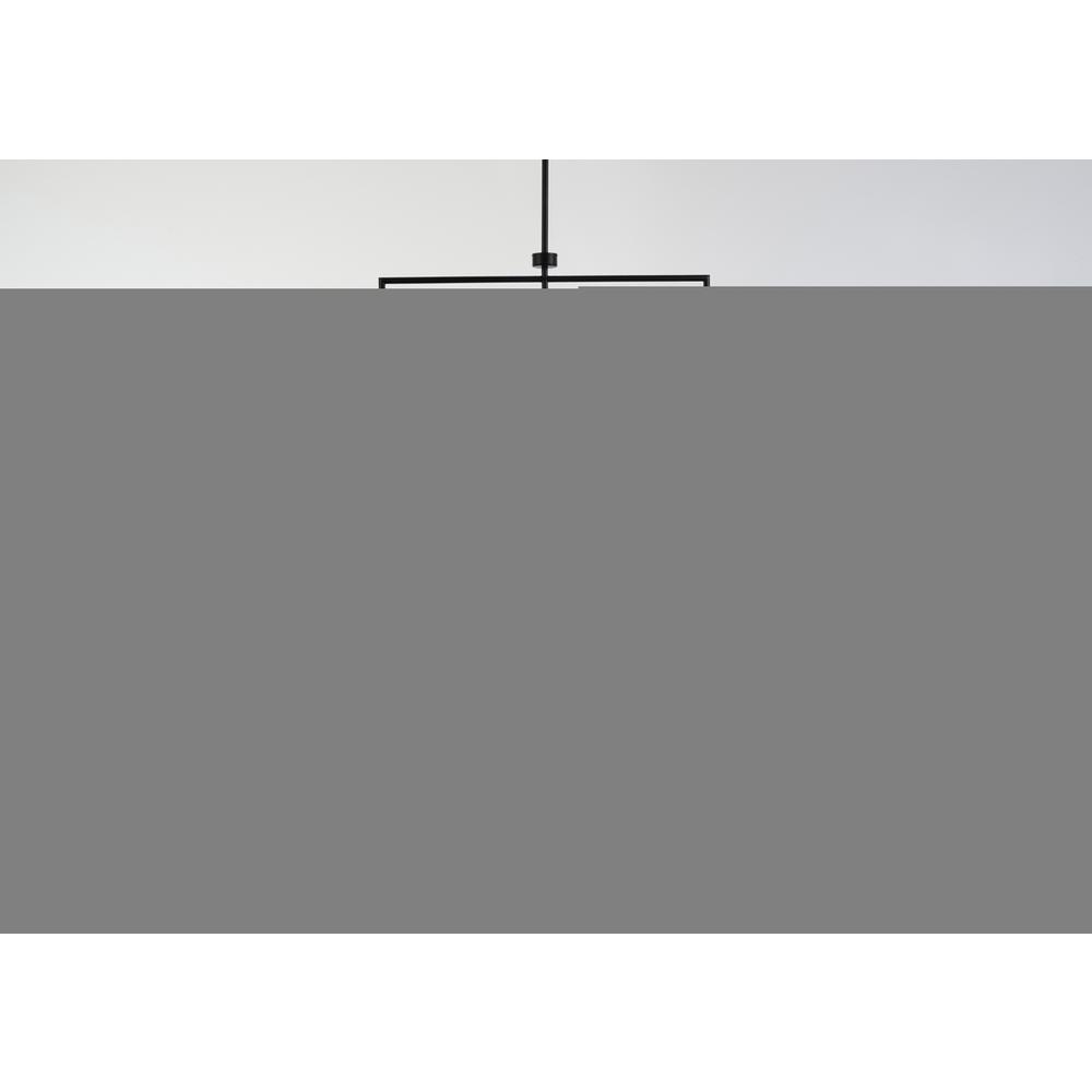 Mera 3 lights black pendant. Picture 8