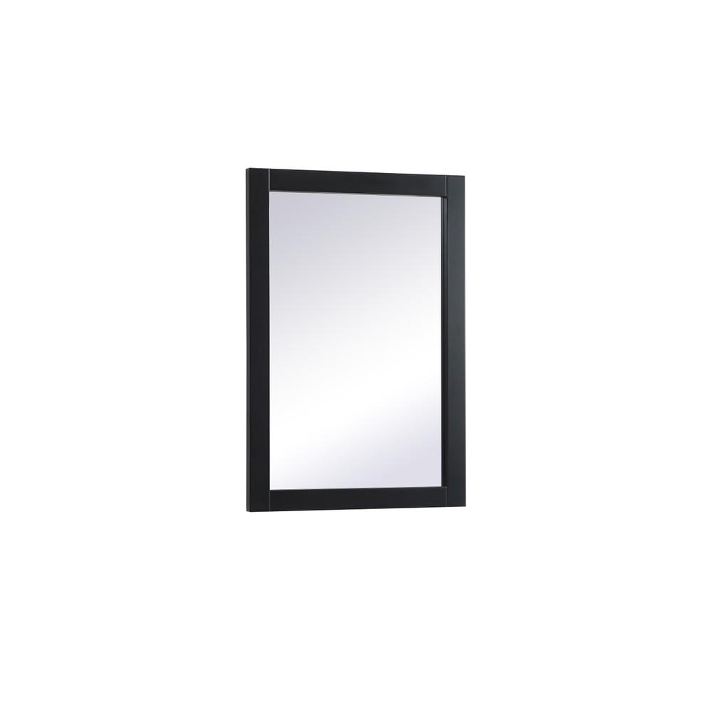 Cole vanity mirror 22 x 32 inch in black. Picture 5