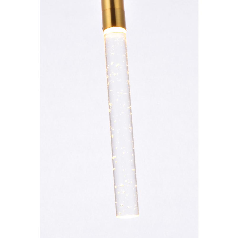 Ruelle 1 light Gold Pendant. Picture 3