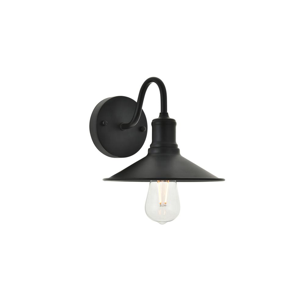 Etude 1 light black Wall Sconce. Picture 1