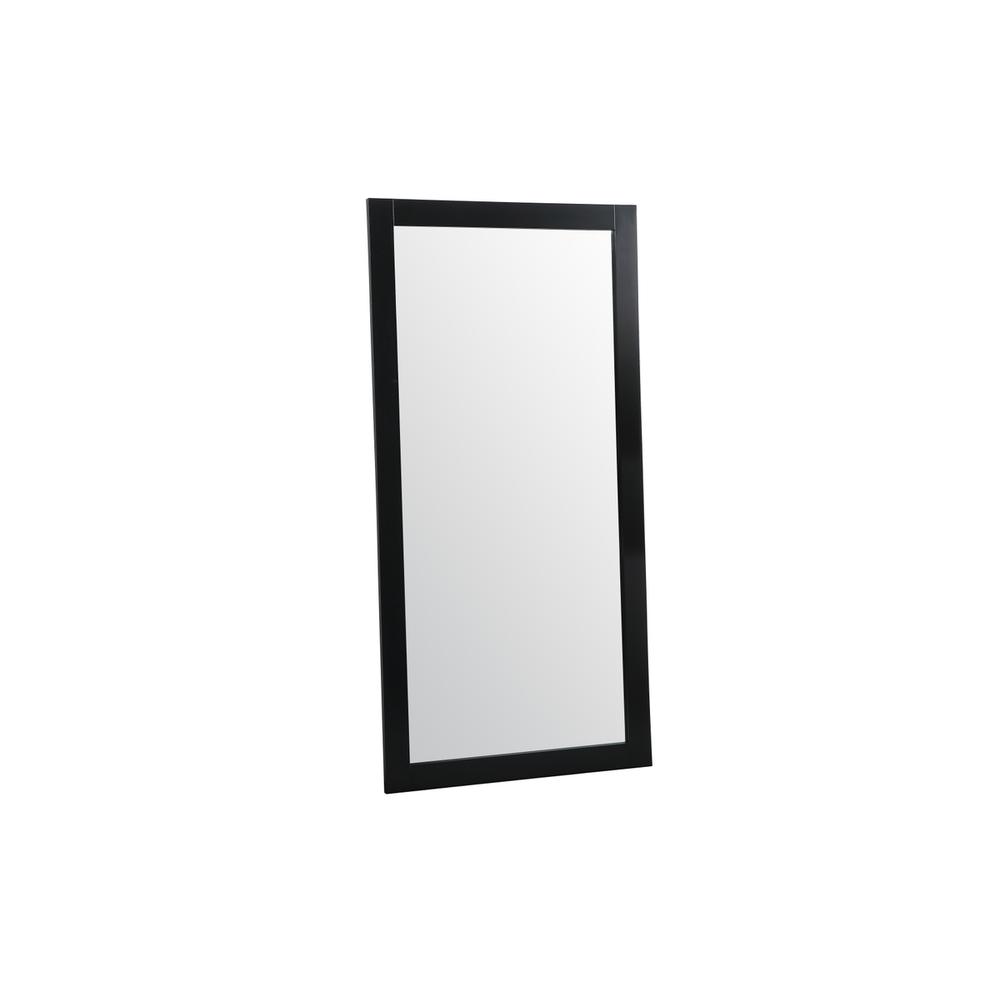 Aqua vanity mirror 72x36 inch in black. Picture 7