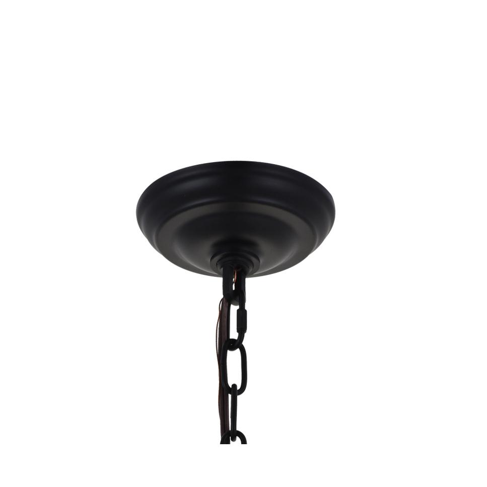 Cordelia 24 Light black Crystal Pendant. Picture 6