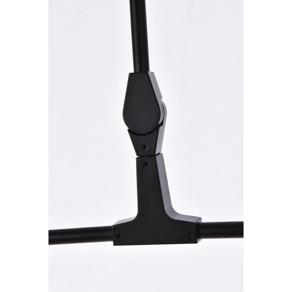 Cavoli 9 lights black chandelier. Picture 4