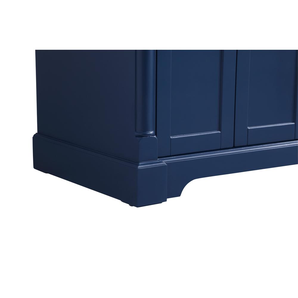 36 inch Single bathroom vanity in  Blue. Picture 13