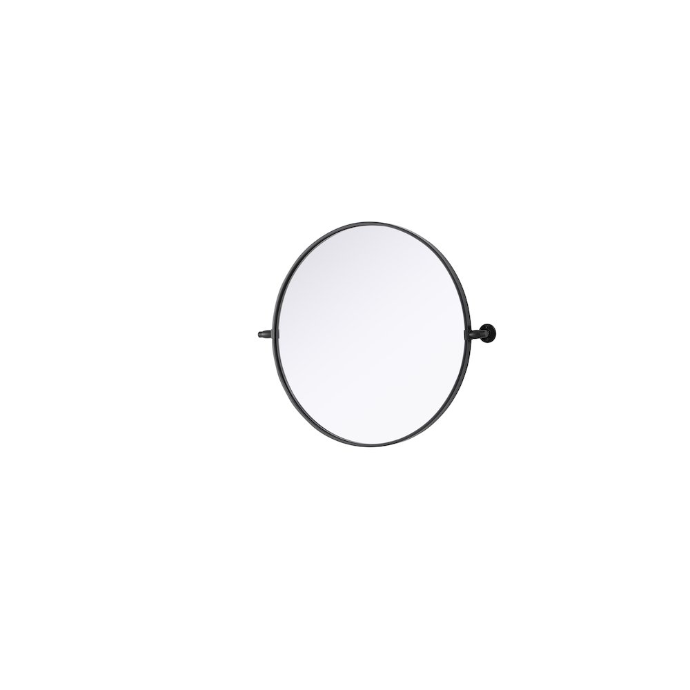Amoura 24X24 Pivot Mirror In Black. Picture 4