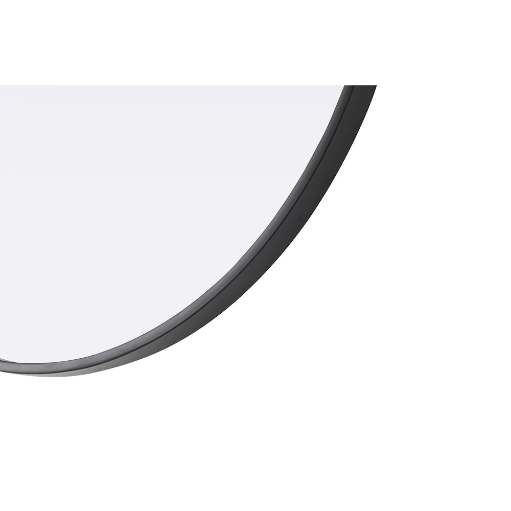 Amoura 24X24 Pivot Mirror In Black. Picture 8